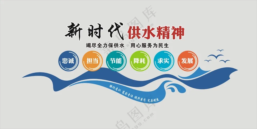 供水文化墙
