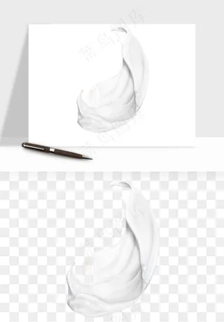 飞溅的牛奶牛奶杯元素png免抠