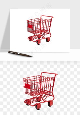 购物车购物篮png免抠图