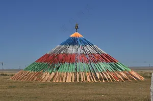 辽阔的天空与大地