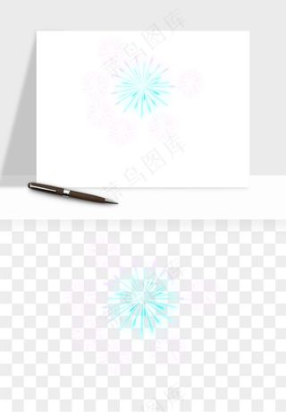 卡通烟花烟火礼花png免抠