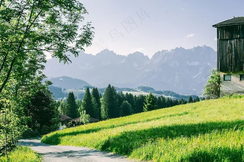 乡间绿径田园风·蓝空翠影·装饰佳选