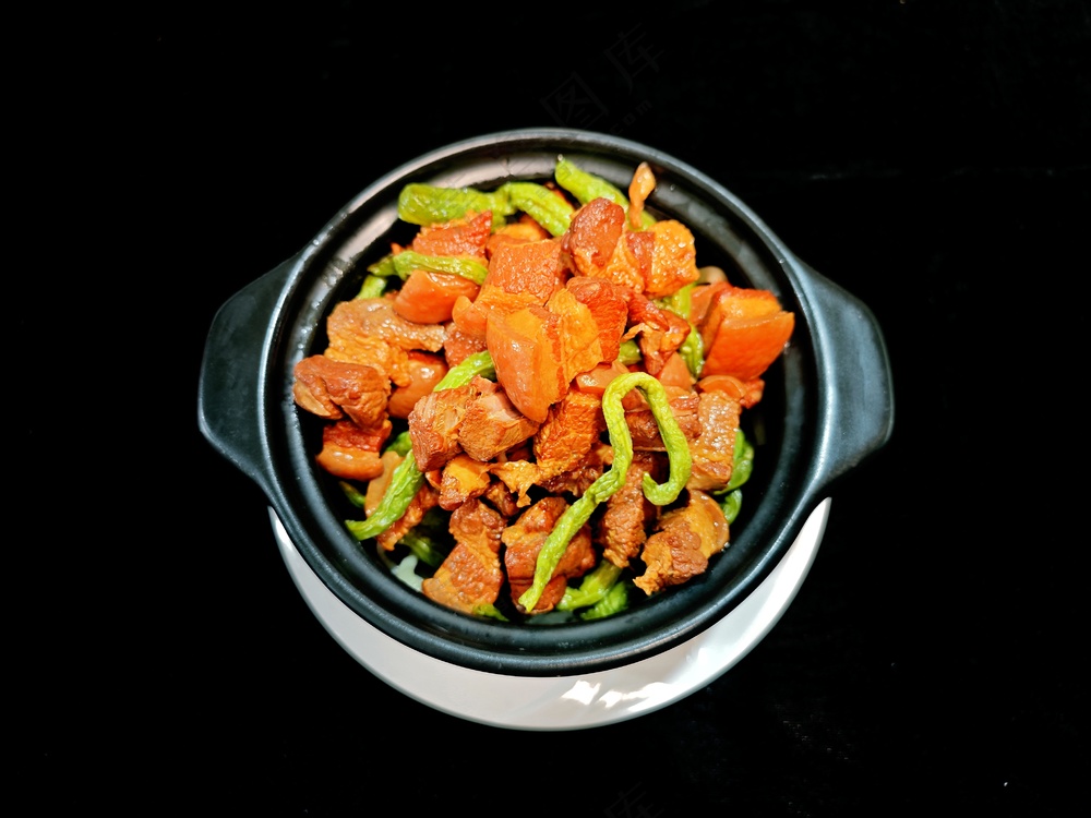 红烧肉炖豆角
