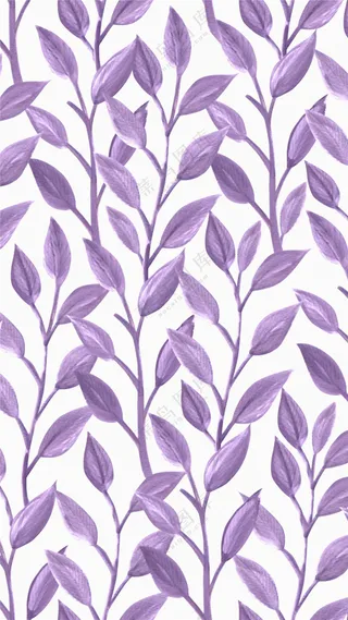 紫色花藤平铺背景图片