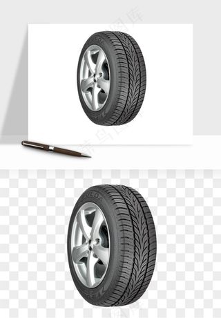 轮胎汽车零件png免抠