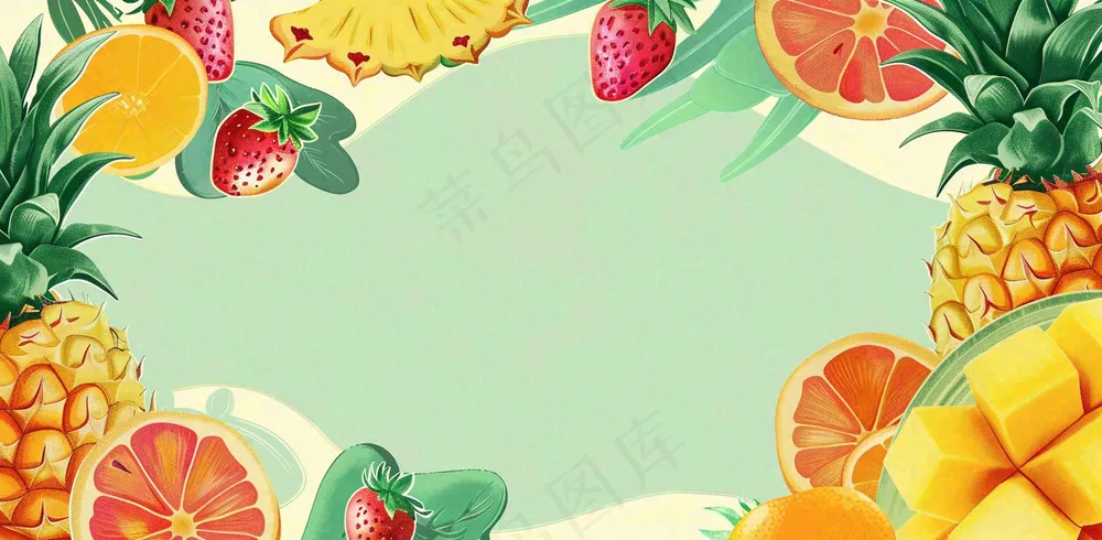 农林蔬果生鲜店水果店蔬菜店背景