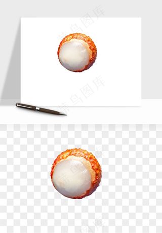 荔枝妃子笑水果png免抠