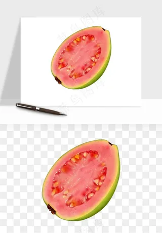 番石榴芭乐水果png免抠
