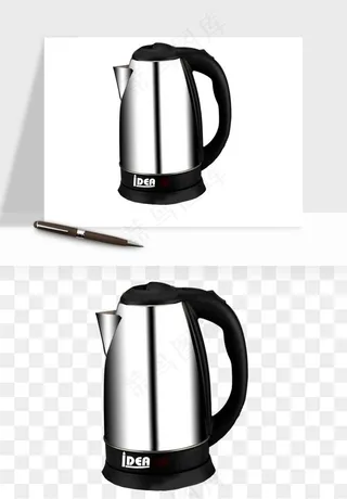 开水壶png免抠