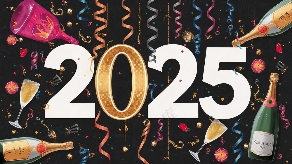 2025年跨年庆祝图片