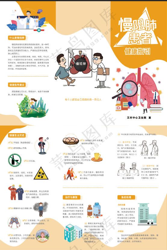 慢阻肺宣传折页