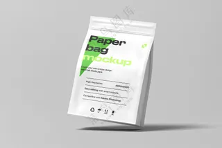 八边封塑料袋包装袋印刷效果图贴图样机食品自立袋样机-6