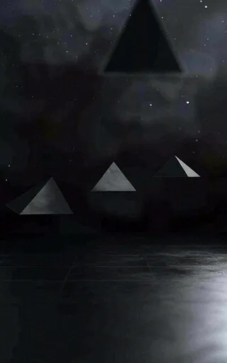 数码科技线光几何背景