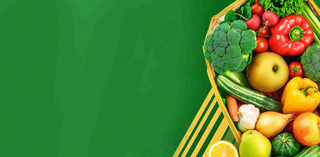 农林蔬果生鲜店水果店蔬菜店背景