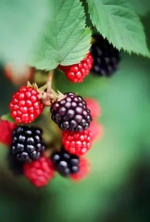 桑葚局部特写摄影图片