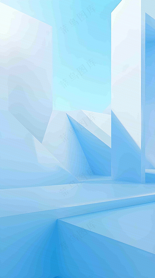 浅蓝色科技背景