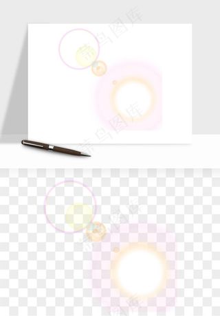 光晕光圈阳光太阳光效png免抠