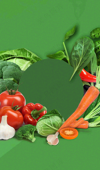 农林蔬果生鲜店水果店蔬菜店背景