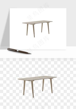现代时尚桌子家具png免抠