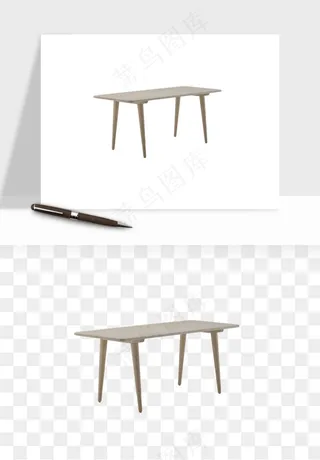 现代时尚桌子家具png免抠