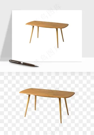 现代时尚桌子家具png免抠