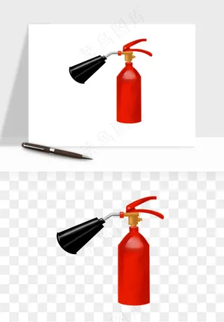 灭火器消防png免抠