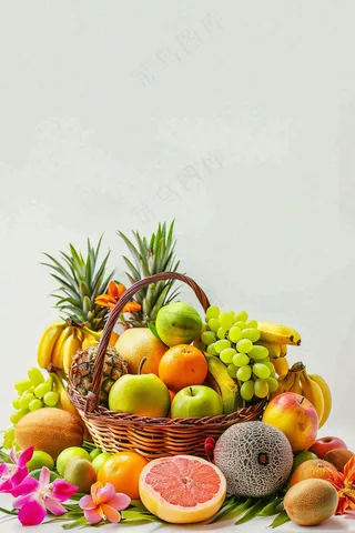 农林蔬果生鲜店水果店蔬菜店背景