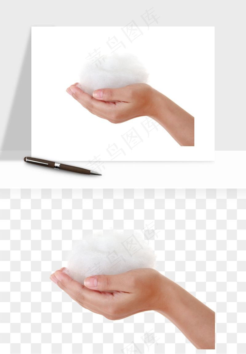 手势手部动作手指png免抠