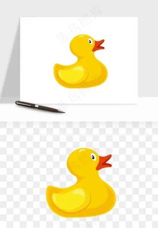 小黄鸭png免抠