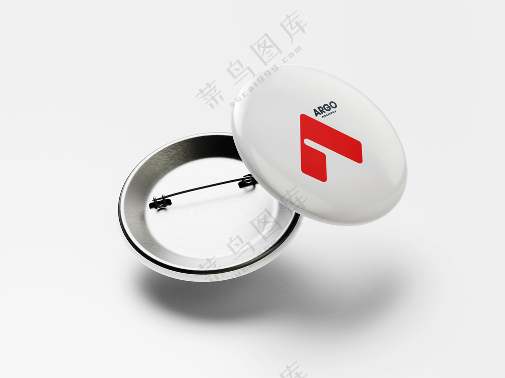 金属徽章胸章胸牌logo吧唧文创样机-10
