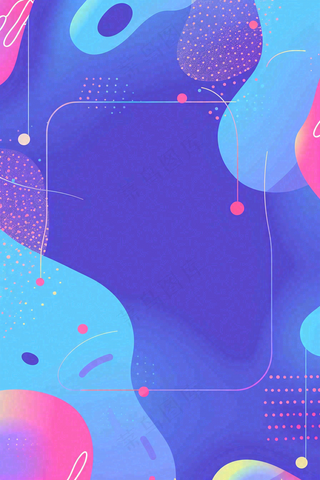 集赞有礼新店开业活动促销背景