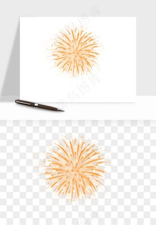 卡通烟花烟火礼花png免抠