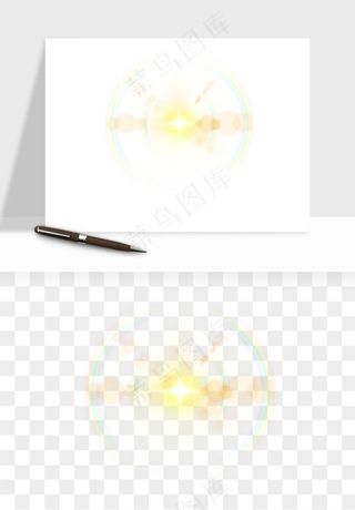 光晕光圈阳光太阳光效png免抠