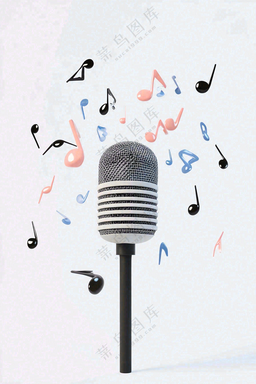 音乐话筒麦摄影图