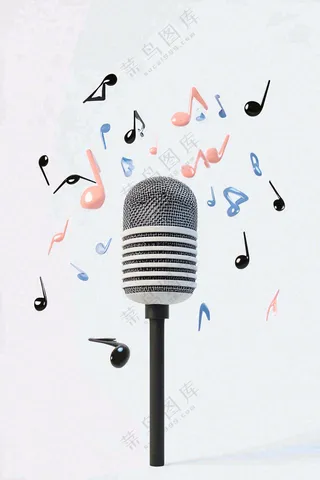 音乐话筒麦摄影图