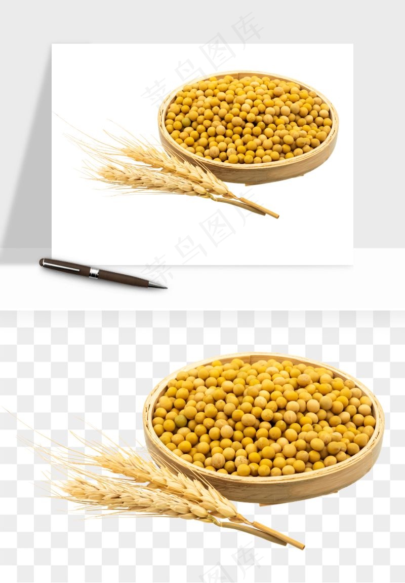 五谷粮食大豆png免抠图