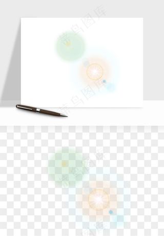 光晕光圈阳光太阳光效png免抠