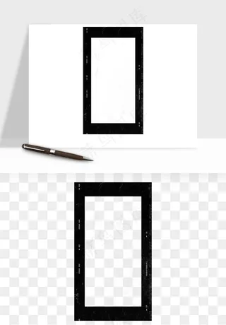 电影黑胶胶片元素png免抠