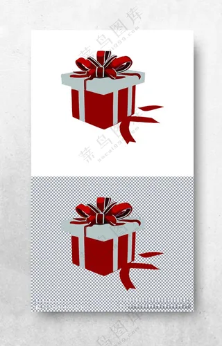 礼品盒礼物盒子生日购物送礼礼盒盒子素材手绘