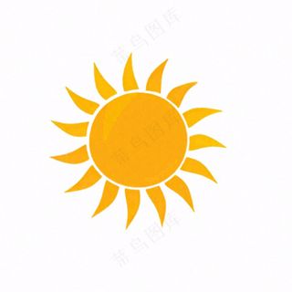 太阳天气卡通免抠