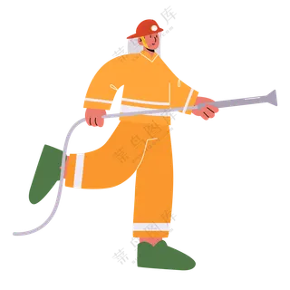 卡通消防人员 (2)