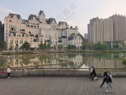随拍城市的楼房