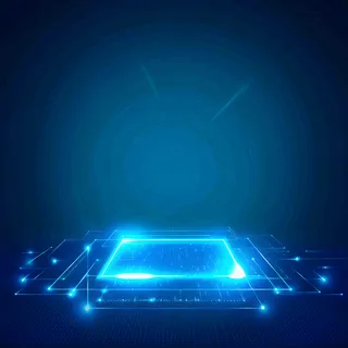 深蓝色科技背景