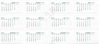 台历日历时间挂历2025台历