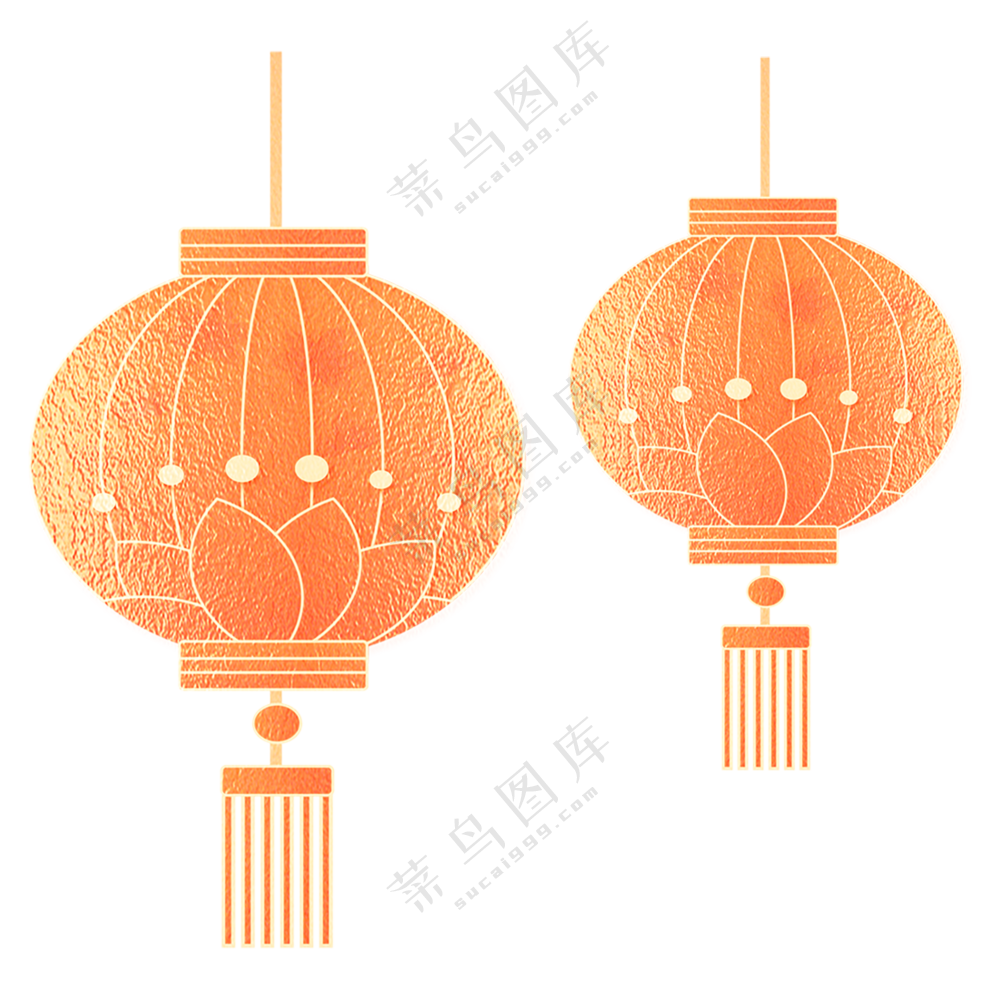 灯笼免抠元素