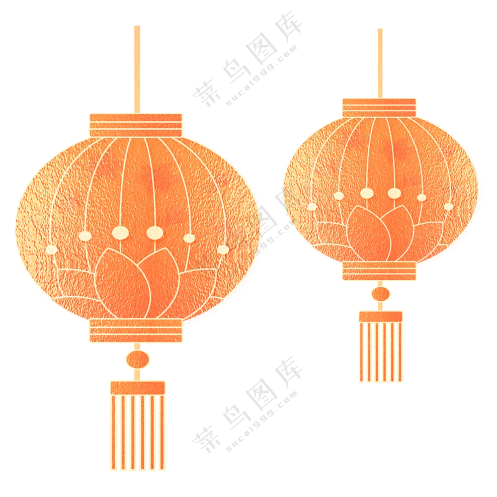 灯笼免抠元素