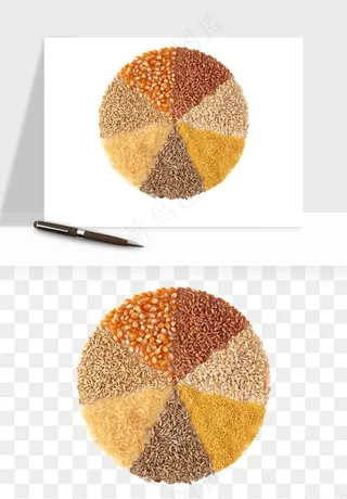 五谷粮食大豆png免抠图