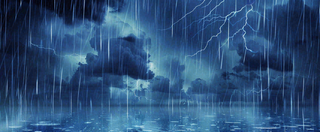 暴雨预警暴雪预警通知公告背景