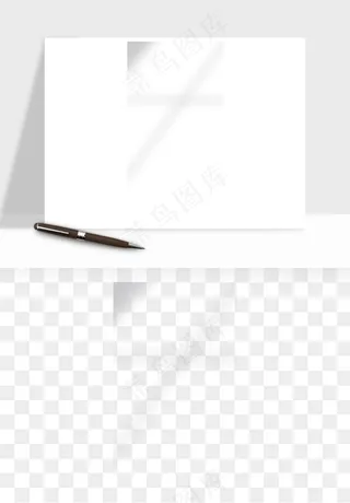 阴影植物窗户投影免抠元素