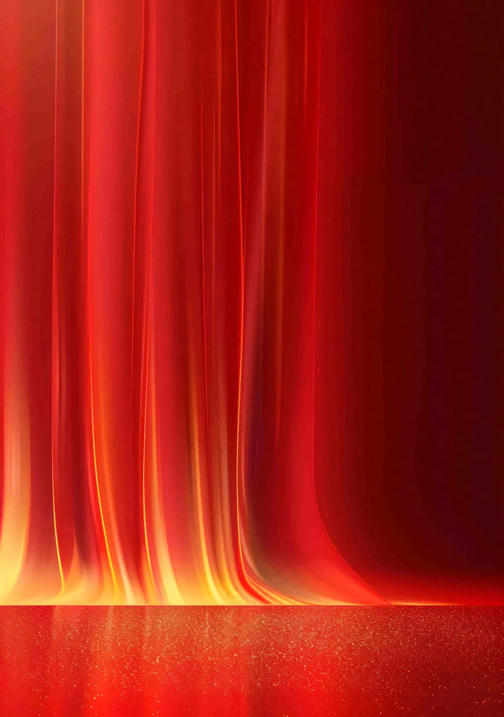 深红色丝绸纹理背景